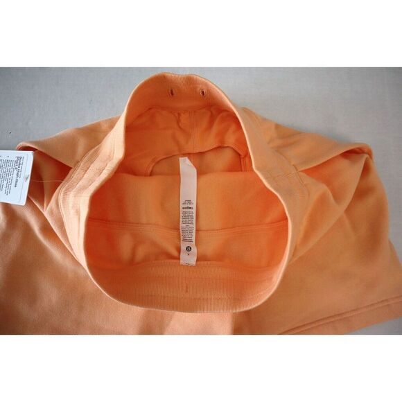 Lululemon Women's Sz 8 Peach Bellini Scuba High-Rise 5" Shorts - Picture 6 of 9
